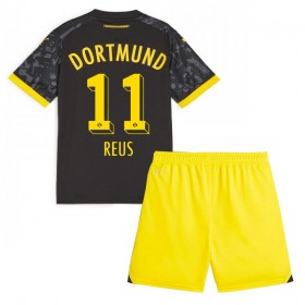 Borussia Dortmund Marco Reus #11 Auswärtstrikot 2023-24 Kurzarm (+ kurze hosen)